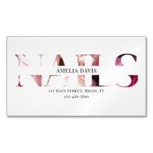 Manicurista Cor-de-rosa branco-branco Elegante