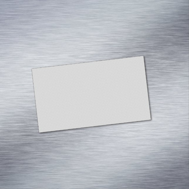 Cartão De Visitas Magnético Minimal Grey Polka Dot Pattern  (Posição Original)