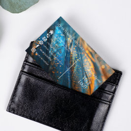 Cartão De Visitas Magnético Modern I Feather