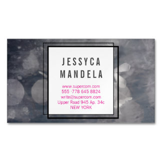 Cartão De Visitas Magnético Modern Magnetic Cards