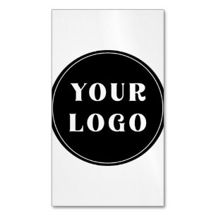 Cartão De Visitas Magnético Moderno, elegante, na moda e personalizável