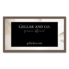 Cartão De Visitas Magnético Na moda Cartão de visita Magnet