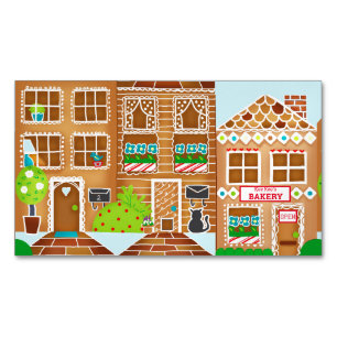 Cartão De Visitas Magnético Padaria Personalizada