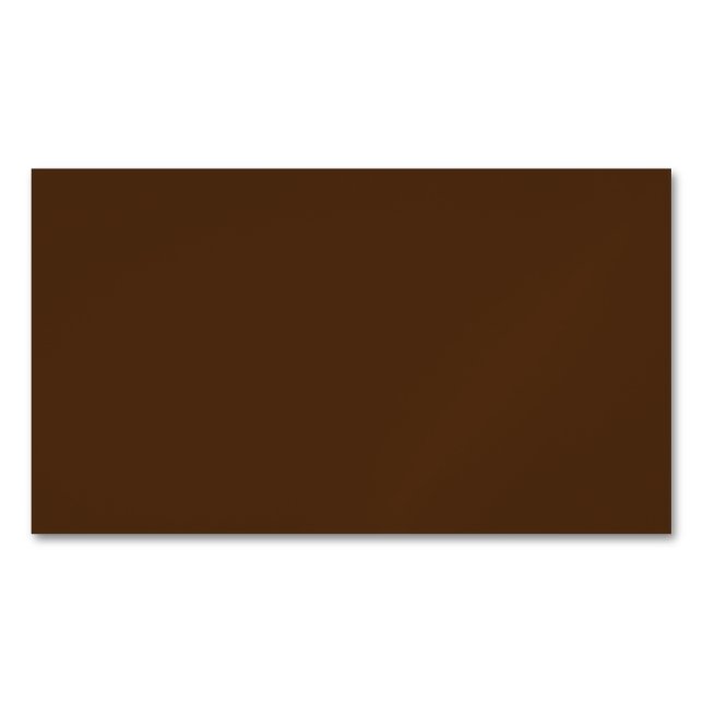 Cartão De Visitas Magnético Pastel Brown,Pine Cone,Puce, (Frente)