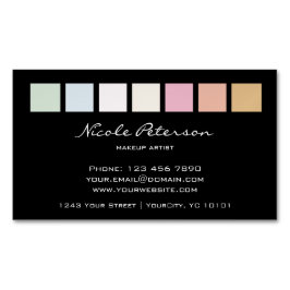 Cartão De Visitas Magnético pastel fino magnético da composição