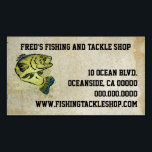 Cartão De Visitas Magnético Peixes de Bass de Arte Tribal<br><div class="desc">Design gráfico de peixe de base de arte tribal atrativa e única. Perfeito para a compra de pesca, para o combate à compra, à compra de isco, guias de pesca, entusiastas da pesca, e outros que gostariam de um ímã de tema da pesca. Excelente maneira de anunciar sua empresa, ferramenta...</div>