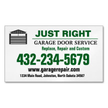 Placa Magnética de Serviço de Porta de Garagem Pro