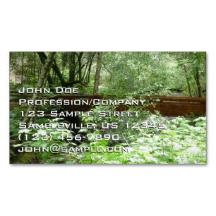 Cartão De Visitas Magnético Ponte Muir Woods I