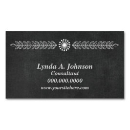 Cartão De Visitas Magnético Profissional moderno