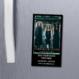 Cartão De Visitas Magnético Promoção do Livro Autor do Escritor