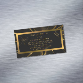 Cartão De Visitas Magnético Reparo de Vidro Profissional Moderno