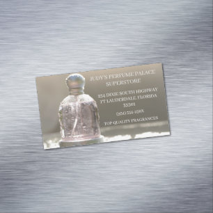 Cartão De Visitas Magnético Repositório de departamentos/Repositório de perfum