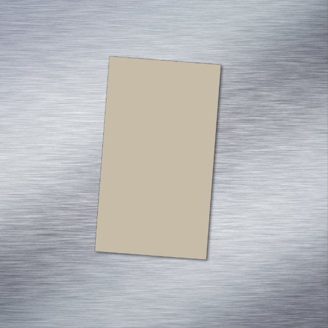 Cartão De Visitas Magnético Soft Light Beige Background – Wedding Design (Posição Original)