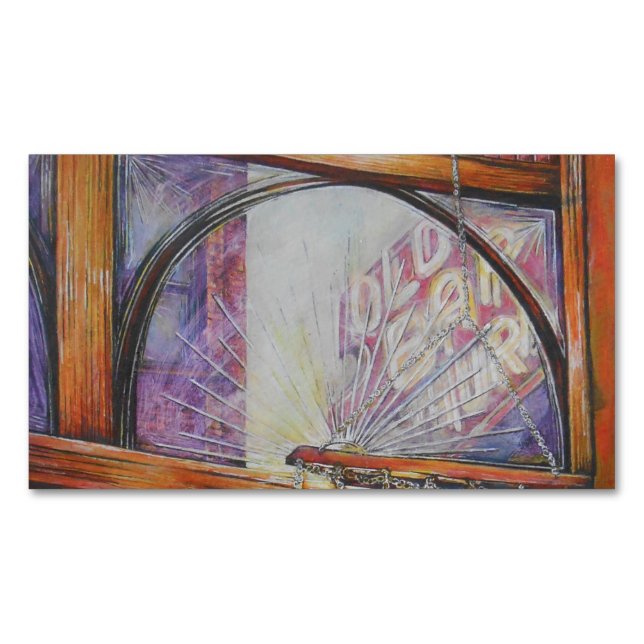 Cartão De Visitas Magnético Somos Todas Mães Voando À Volta Da Mesma Luz. (Frente)