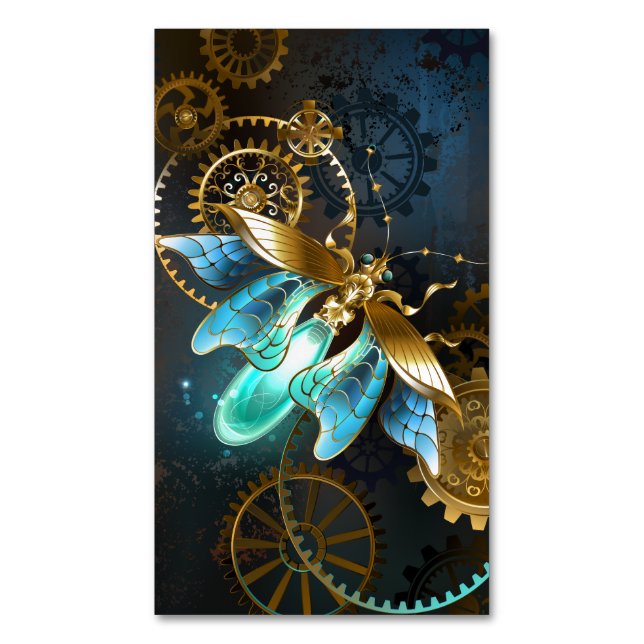 Cartão De Visitas Magnético Steampunk Firefly (Frente Vertical)