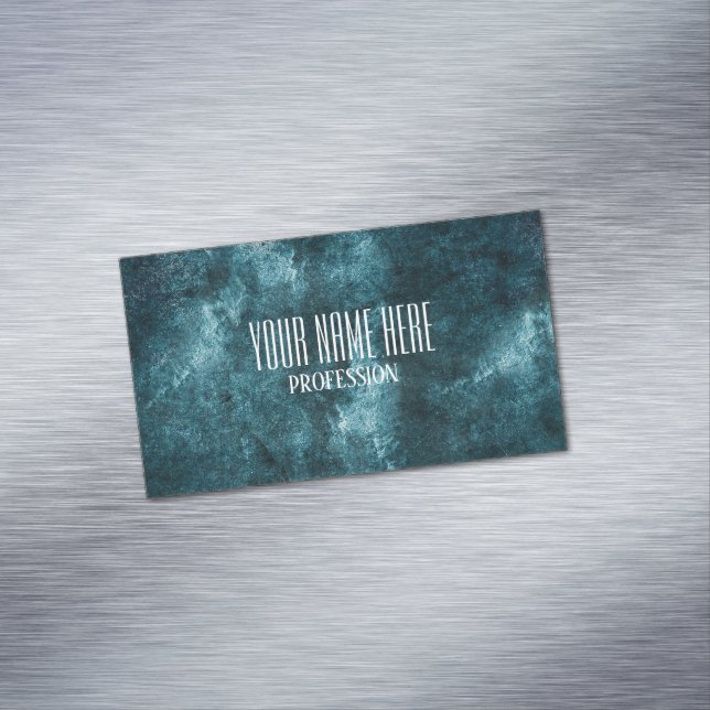 Cartão De Visitas Magnético textura de abstrato (Posição Original)