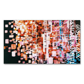 Cartão De Visitas Magnético Visão noturna de Flight Mug