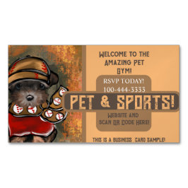 Cartão De Visitas Magnético Yorkie Poo