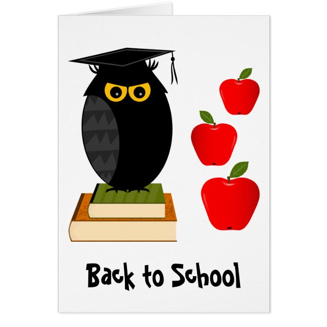 Cartão De volta à escola (Frente)