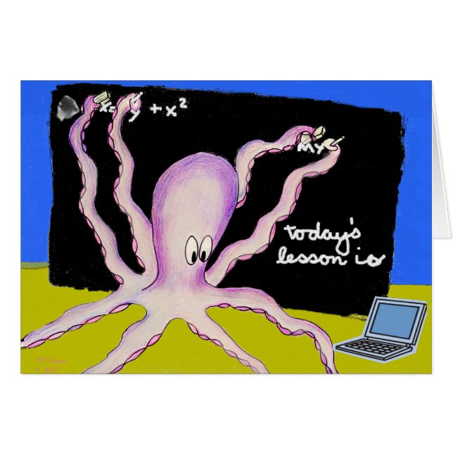 Cartão De volta à escola (Frente Horizontal)