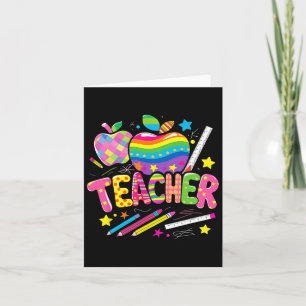 Cartão De Volta À Escola Ensinar Amor Inspira Vida De Pro