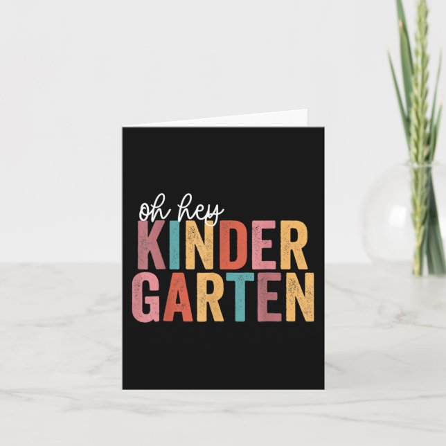 Cartão De Volta Para Estudantes Da Escola Professora Kin (Frente)