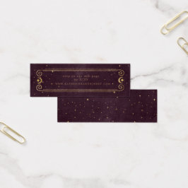 Cartão de Website de Casamento de Ouro Celestial B