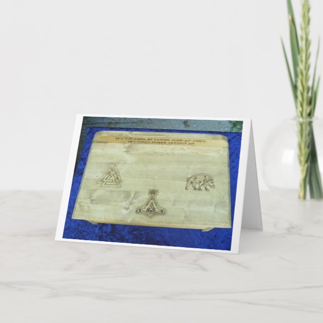 Cartão de Yule (Frente)