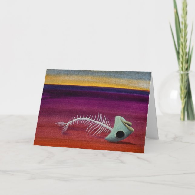 Cartão Dead Fish (Frente)