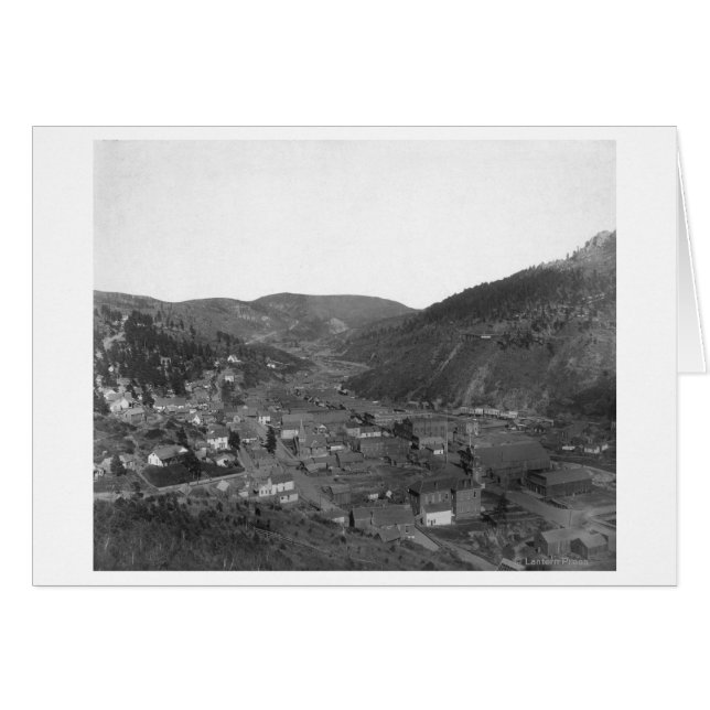 Cartão Deadwood da Fotografia Hill de Livingston (Frente Horizontal)