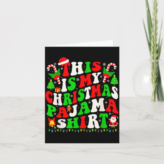Cartão Dear Santa I Can Explain Funny Christmas Kids Men  (Frente)