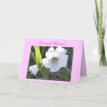Cartão Dearest Friend...<br><div class="desc">Best-Friend Birthday Card-Floral & Bee Picture</div>
