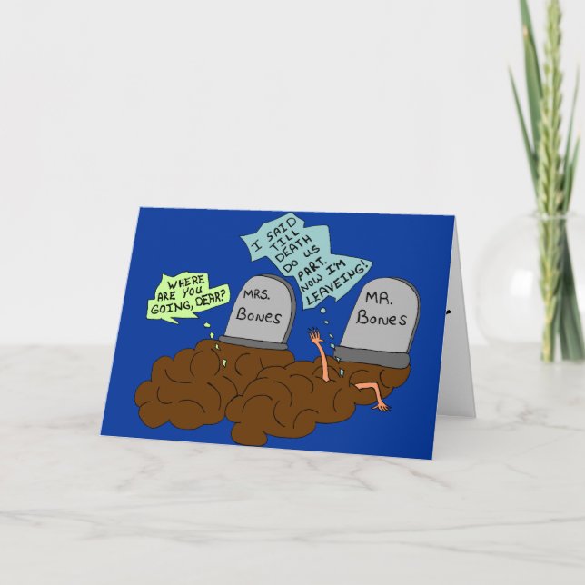 Cartão Death do us part (Frente)