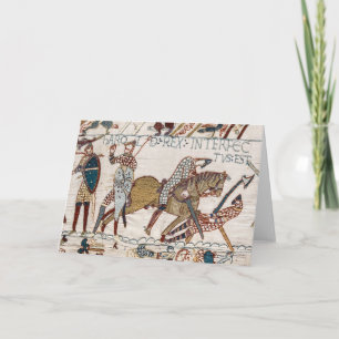 Cartão Death of King Harold (Bayeux Tapestry)