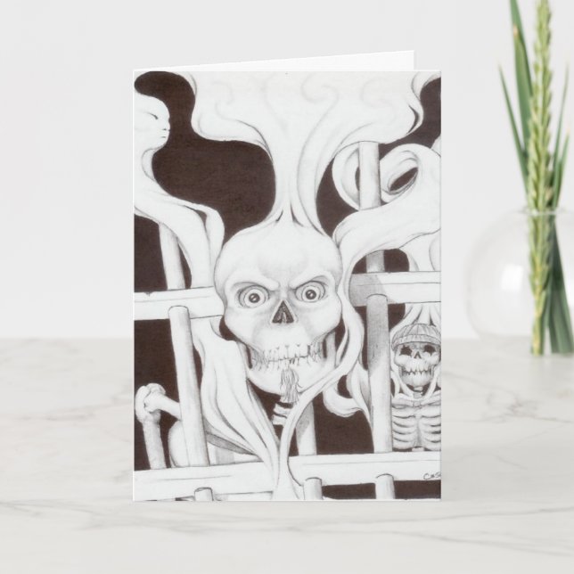 Cartão deathbars for halloween (Frente)