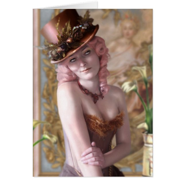 Cartão Decadência do salão 600 (Frente)