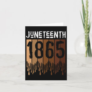 Cartão Décima Camiseta de Junho 19 de junho de 1865 Dia d