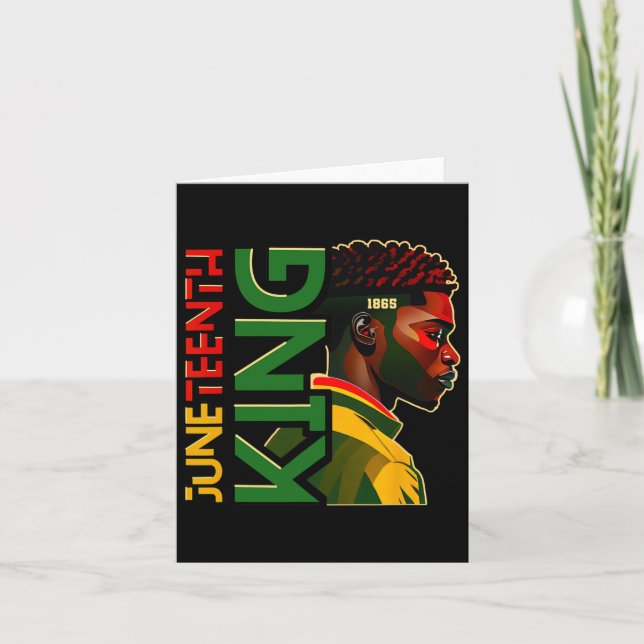 Cartão Décima Negra Rei 1 (Frente)