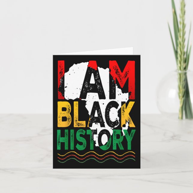 Cartão Décima Sétima História Negra (Frente)