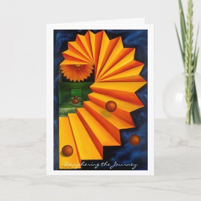 Cartão Deciphering the Journey card (Frente)