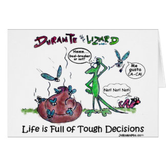Cartão Decisões corajosas de Durante