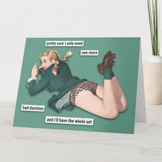 Cartão Decisões ruins (Frente)