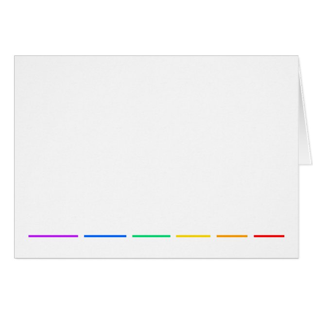 Cartão Declaração mínima (Frente Horizontal)