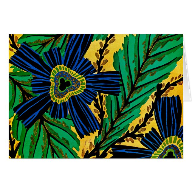 Cartão Deco 3 da Arte de Seguy em Emporio Moffa (Frente Horizontal)