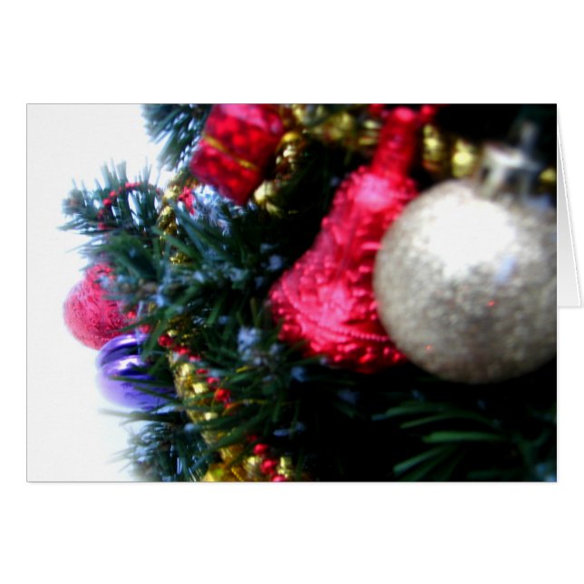 Cartão Decoração (Frente Horizontal)