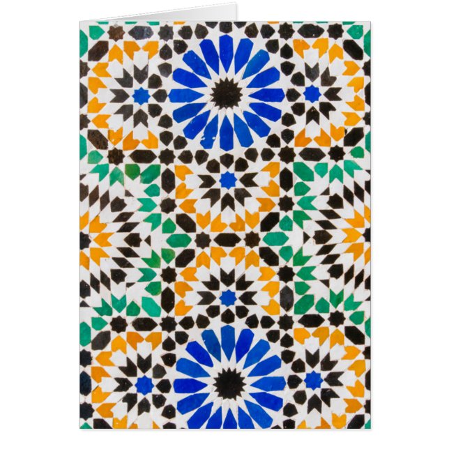 Cartão decoração de Azulejos no Palácio da Bahia (Frente)