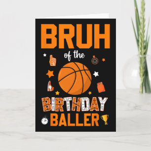 Cartão Decorações De Aniversário Do Bruh Do Ller Sketll D