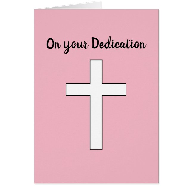 Cartão Dedicação (Frente)