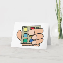 Cartão Dedo do gordo