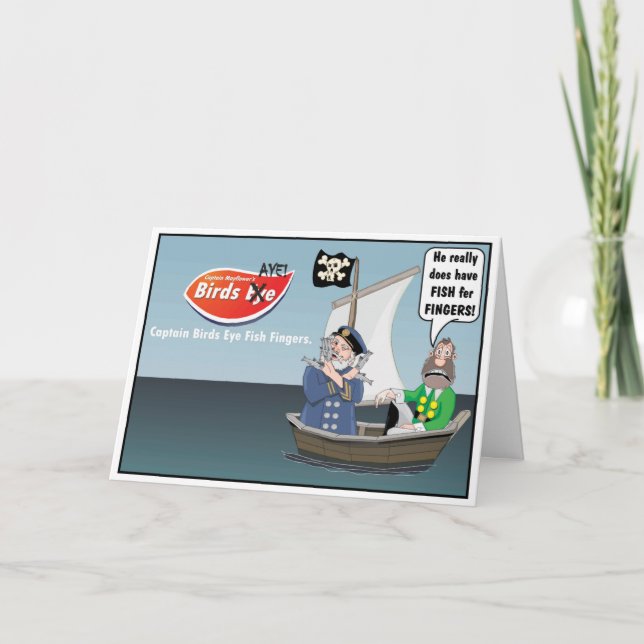 CARTÃO DEDOS DE PEIXE (Frente)